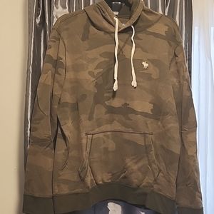 Abercrombie camo hoodie sweatshirt